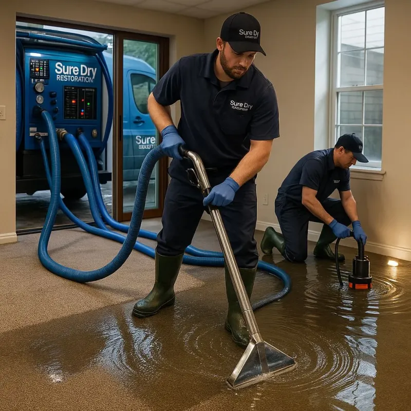 Water Extraction and Removal process in Sausalito, CA